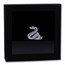 2025 Mongolia 1 oz Silver Antique Lunar Nimble Snake Shaped Coin